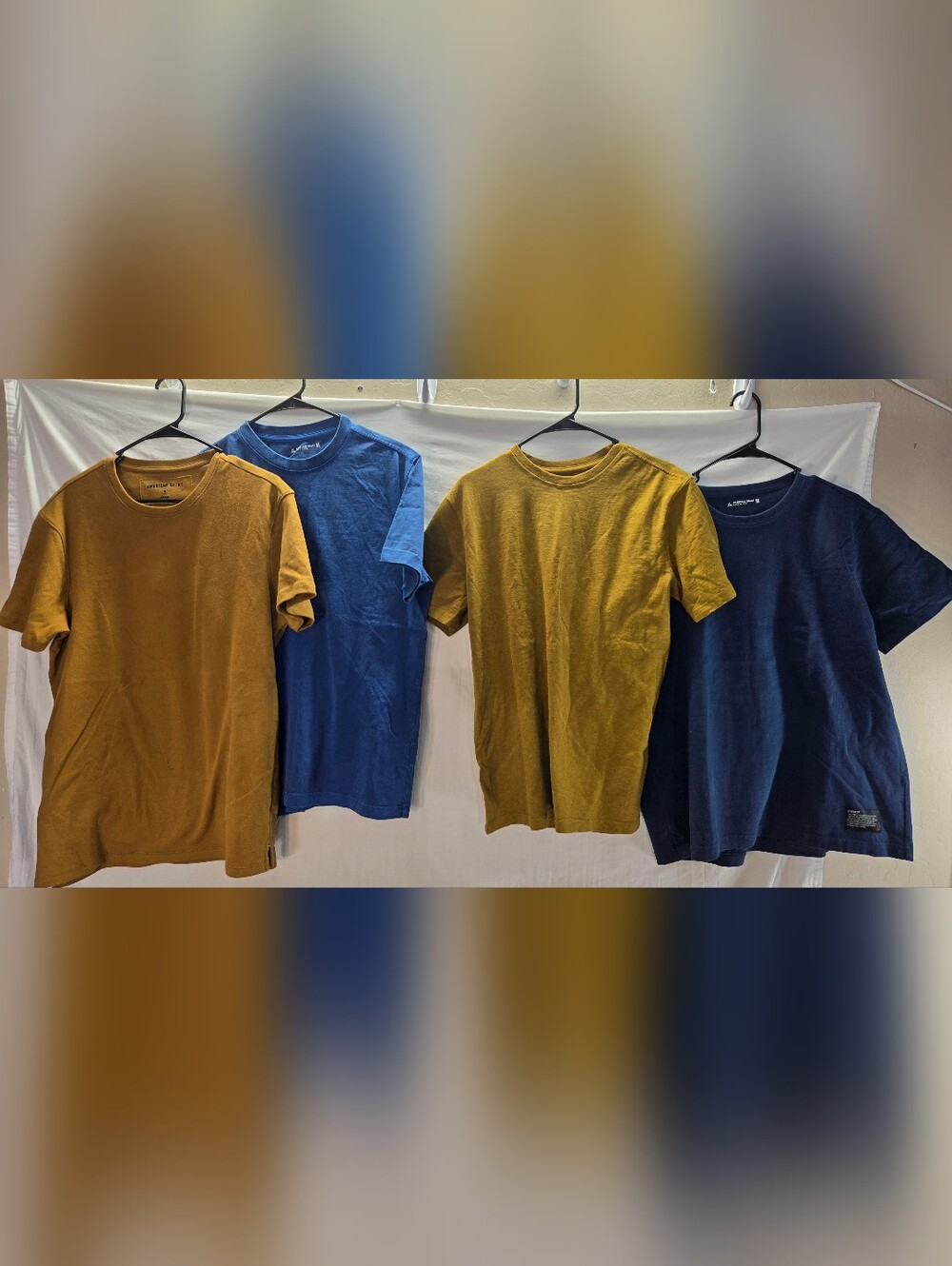 Lot of 4 American Giant Men's Size Medium Short Sleeve & Everett Shirts NWOT